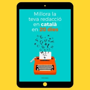 Producte millora redaccio en 20 dies.